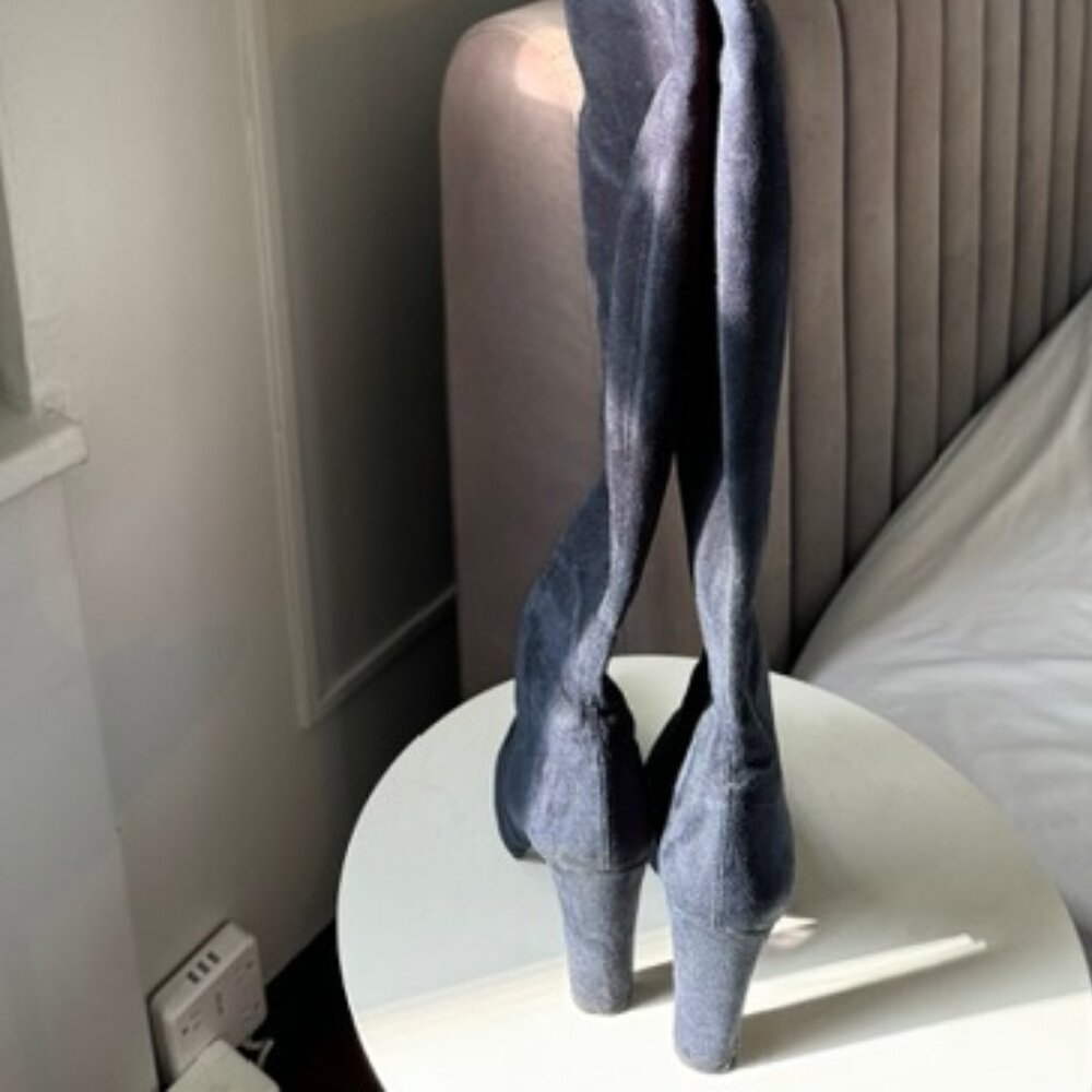 Stuart Weitzman, Vidaland 100 Boot Navy - image 5